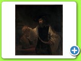 4.3.3.1-05-Rembrandt-Aristóteles contemplando el busto de Homero (1653) Metropolitano de N.York